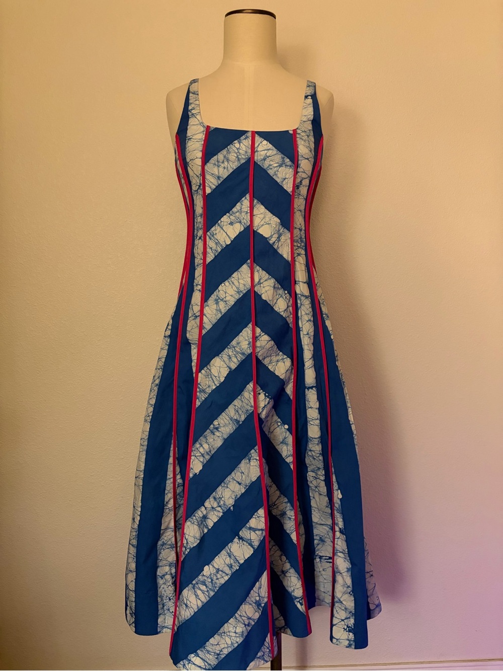 Ash&Eden Striped Midi Dress